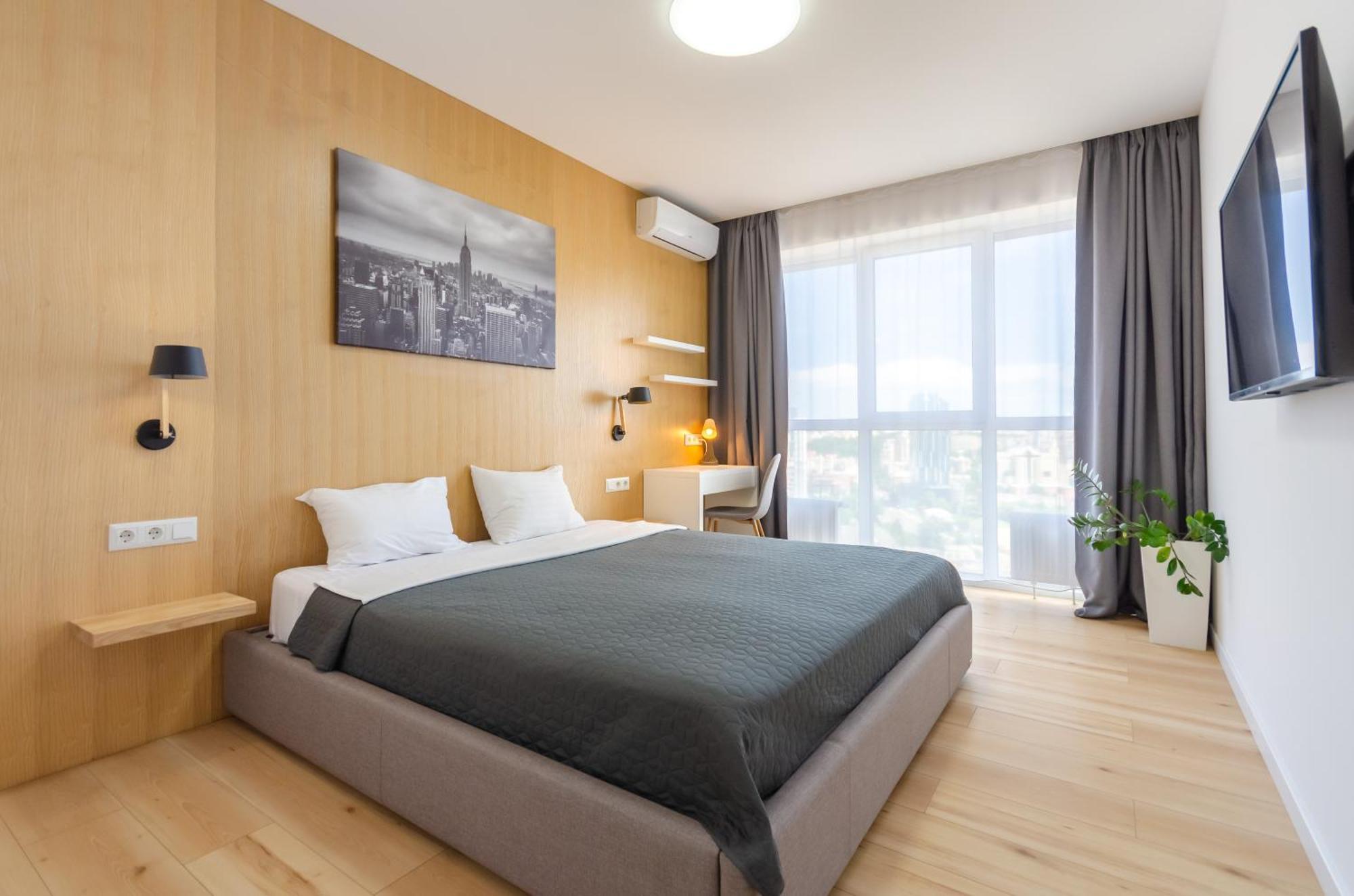 Petrovdom 205-206 Panoramic City View Apartments At Rc Kvartet, Central Railway Station Kiew Exterior foto